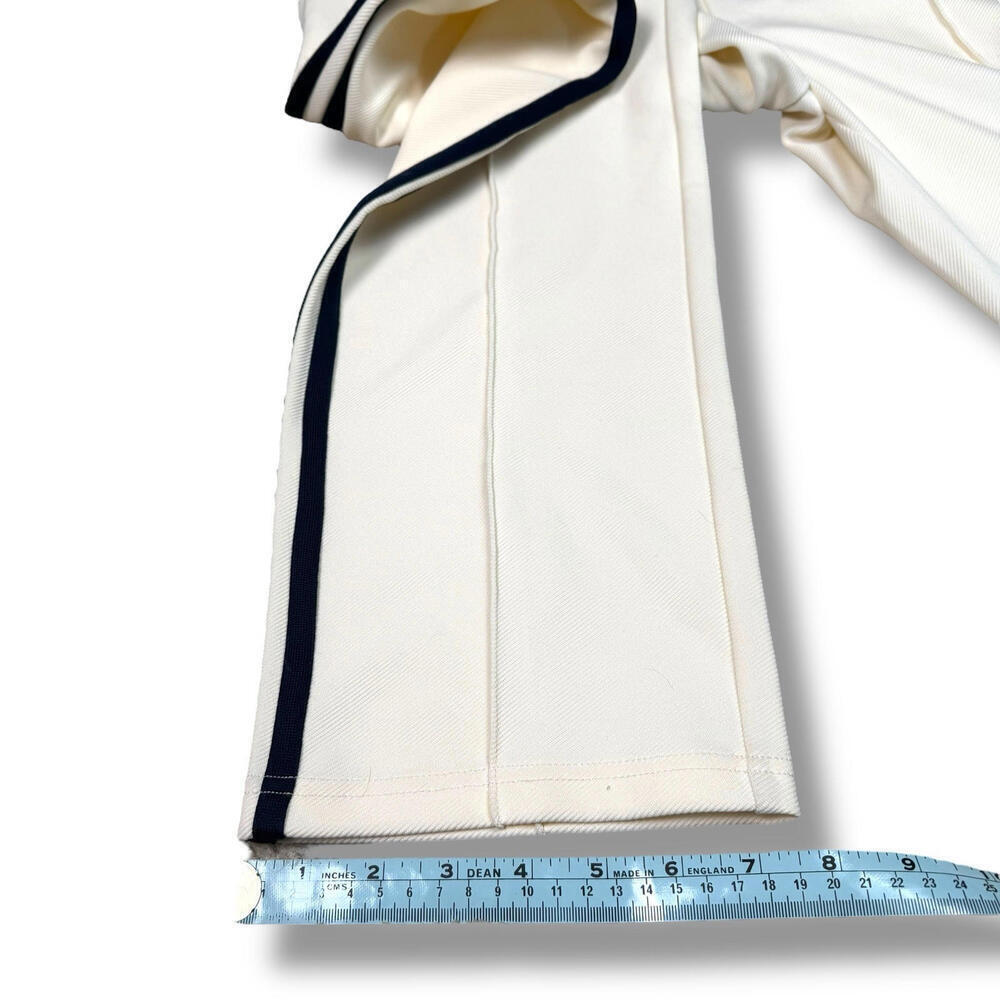 Russell Athletic Track Pants White Sz Small Side Stripe Retro Sportswear Jogger - Picture 9 of 11